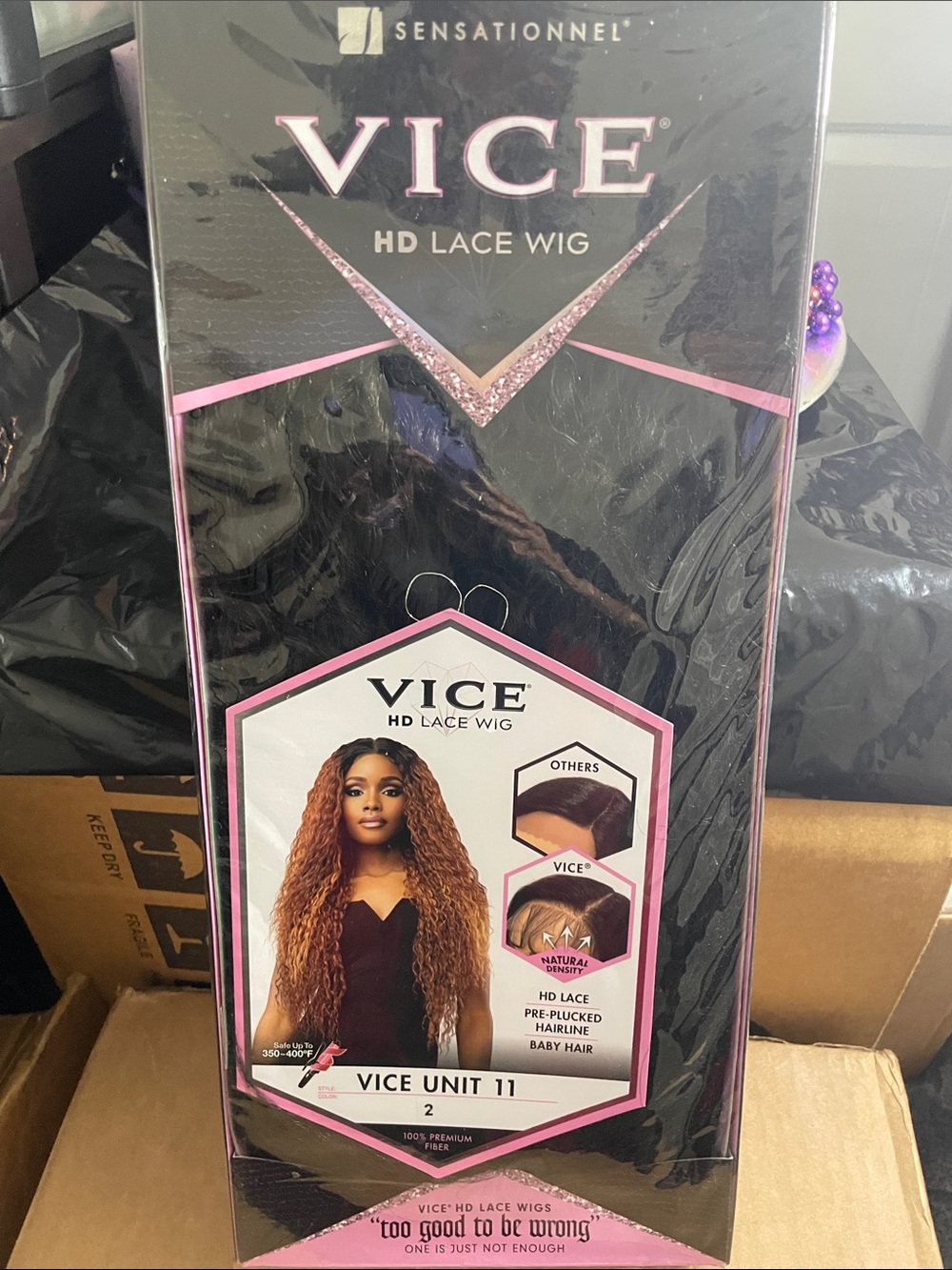 VICE HD Lace Wig - Vice Unit 11 - 2 (Dark Brown)